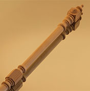 PLAIN TURNED SPINDLE